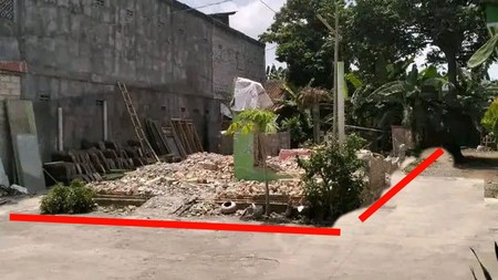Tanah 181 Meter Persegi, Dekat Dengan Kampus UMY, Cocok Untuk Kost, Tamantirto, Kasihan, Bantul