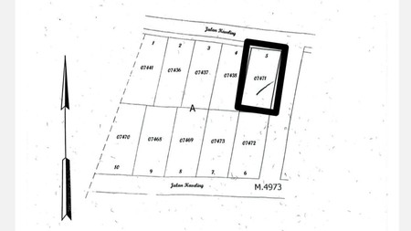 Tanah Strategis di Dalam Cluster Perumahan Az-Zahra Pilar Cikarang Utara