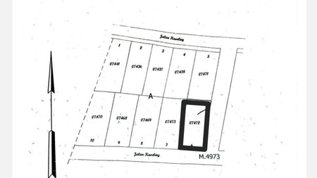 Tanah Strategis di Dalam Cluster Perumahan Az-Zahra Pilar Cikarang Utara
