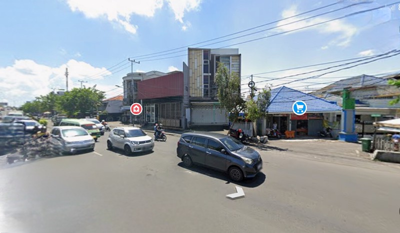 MURAH Dijual Ruko Raya Diponegoro - Nol Jalan Raya Kembar - Parkiran Mobil Luas - SHM - Cocok Buat Segala Usaha Cafe, Kantor, Bank , Resto, Apotik ,dll