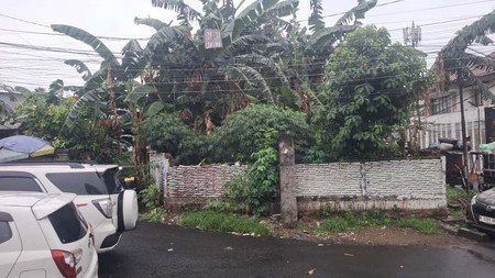 Kavling/ Tanah di Hoek Komplek Pertamina Duren Tiga
