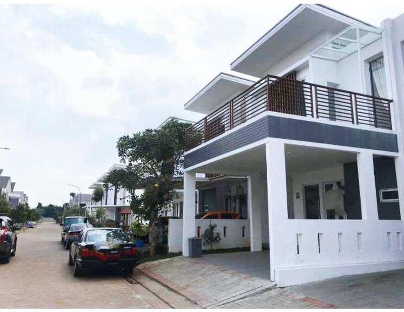 Rumah bagus,dalam cluster di Bintaro Jaya 9