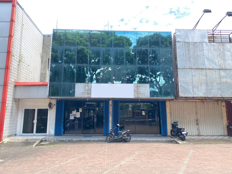 Tajur raya jalan utama bogor ruko gandeng kantor gedung 2,5 lantai