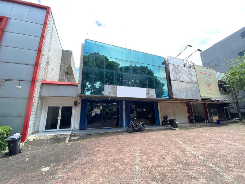 Tajur raya jalan utama bogor ruko gandeng kantor gedung 2,5 lantai