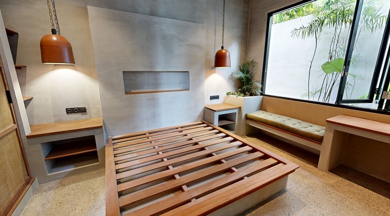 Leasehold - Elegant Riverside Villa with Unique Step-Down Design in Buwit, Bali