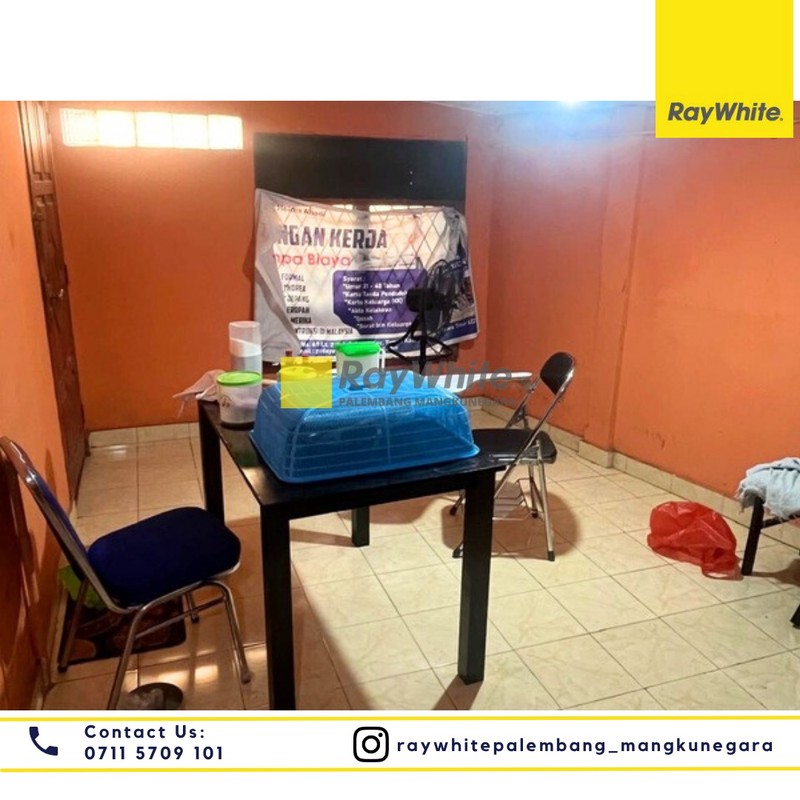 DIJUAL 1 UNIT RUMAH DI TENGAH KOTA PALEMBANG