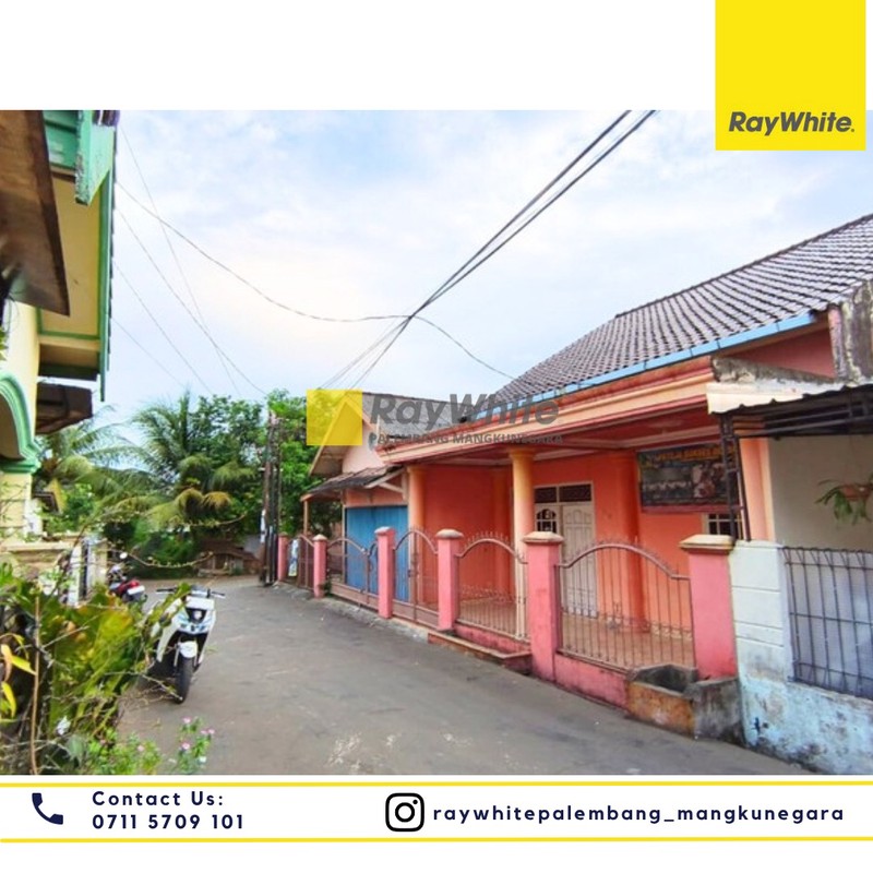 DISEWAKAN 1 UNIT RUMAH TENGAH KOTA PALEMBANG