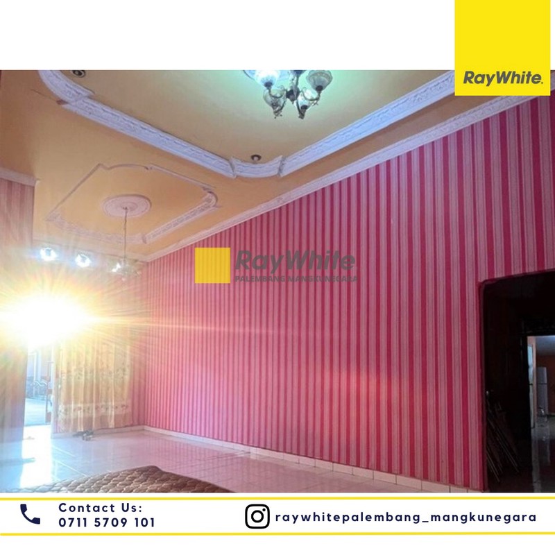 DISEWAKAN 1 UNIT RUMAH TENGAH KOTA PALEMBANG