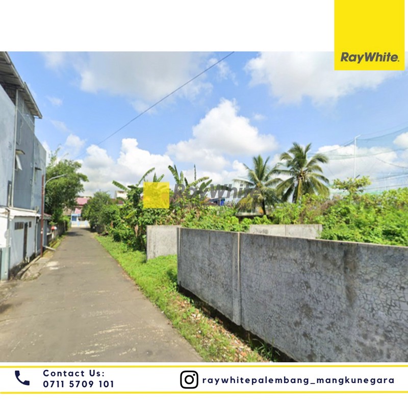 DIJUAL SEBIDANG TANAH TENGAH KOTA PALEMBANG