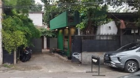Di Bawah NJOP: Rumah Tinggal dan Warung Kopi Satu Setengah Lantai di Pinggir Jalan Ramai, Bintaro Permai, Pesanggrahan