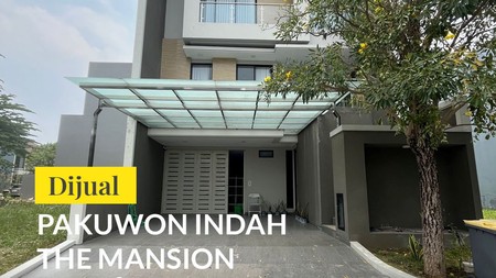 DIJUAL RUMAH THE MANSION PAKUWON INDAH SURABAYA 