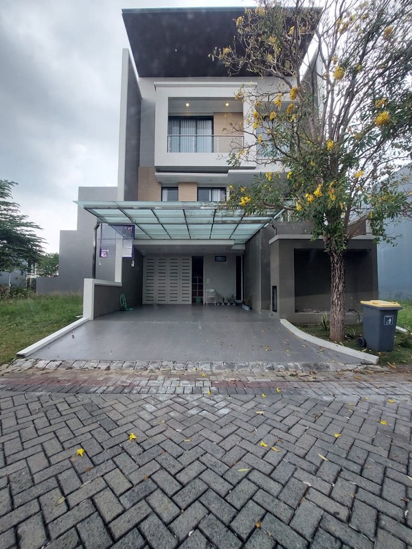 DIJUAL RUMAH THE MANSION PAKUWON INDAH SURABAYA 