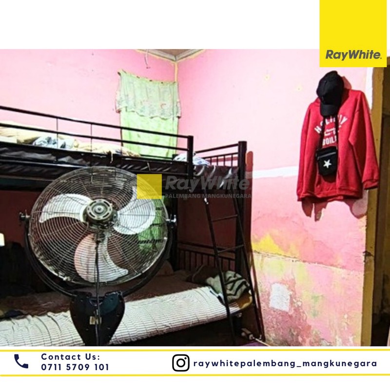 DISEWAKAN RUMAH TENGAH KOTA PALEMBANG BEBAS BANJIR