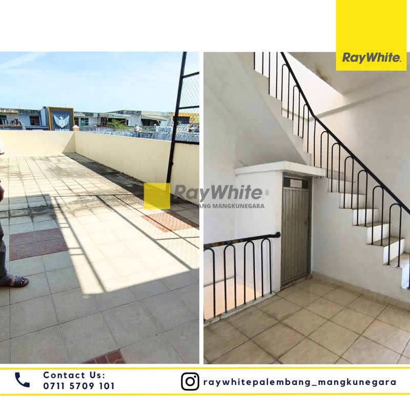 DISEWAKAN RUKO 2,5 LT AREA TRAFFIC RAMAI