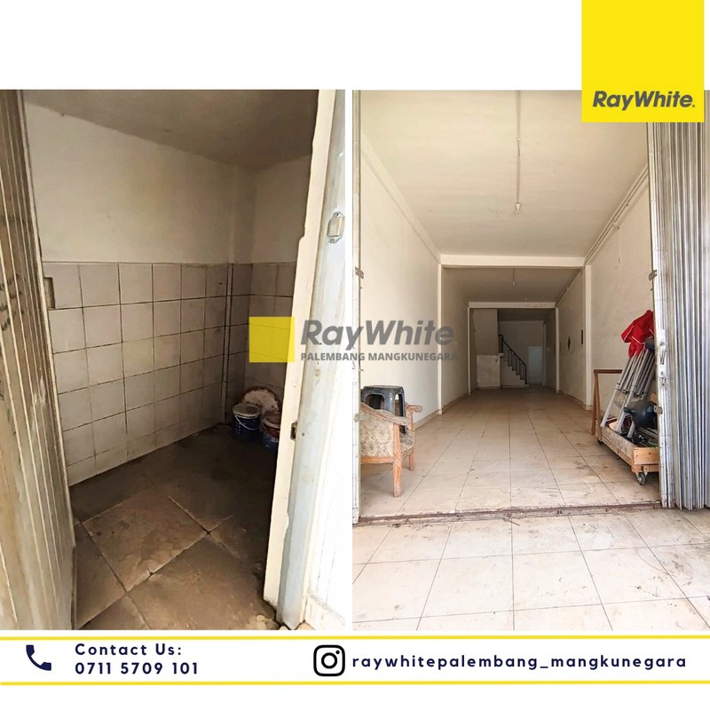 DISEWAKAN RUKO 2,5 LT AREA TRAFFIC RAMAI