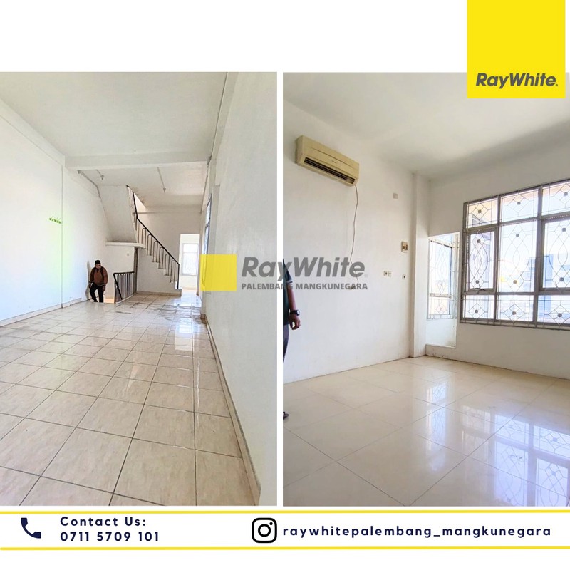 DISEWAKAN RUKO 2,5 LT AREA TRAFFIC RAMAI