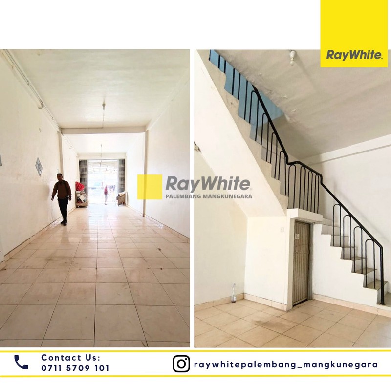 DISEWAKAN RUKO 2,5 LT AREA TRAFFIC RAMAI