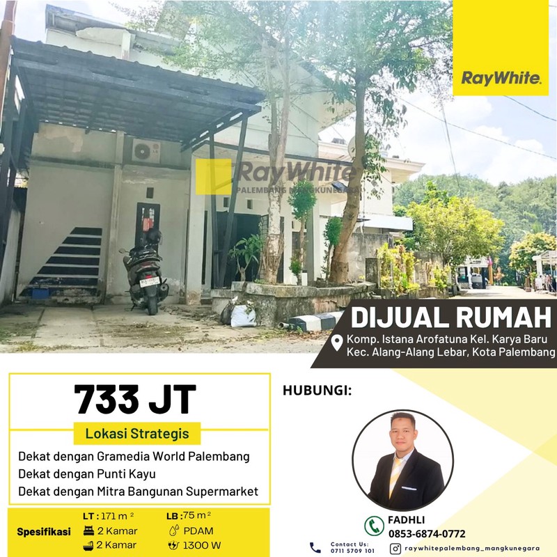Rumah Siap Huni di KM 7 Palembang
