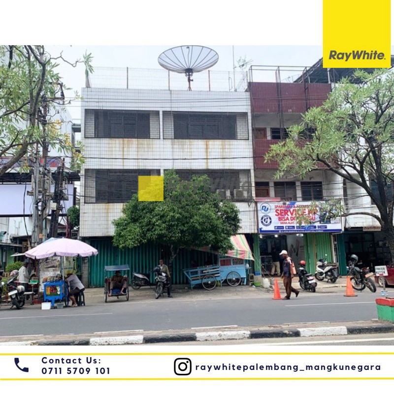 Ruko 2 pintu 3 Lantai dekat Intertional Plaza Palembang