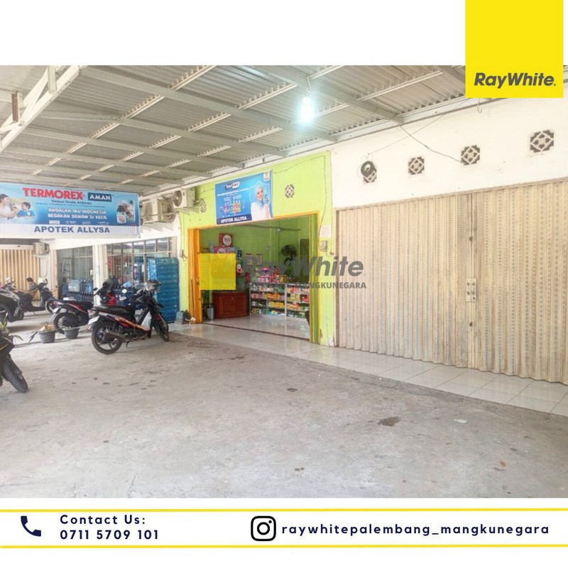 Ruko 2 pintu di talang Kelapa