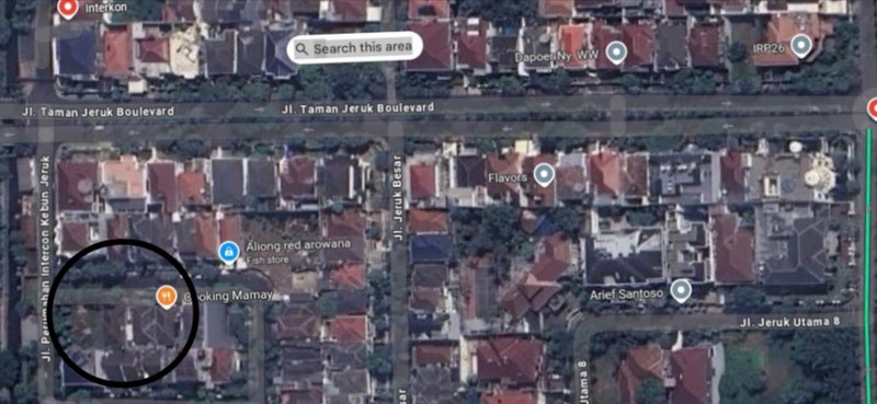 Kavling/ Tanah di Perumahan Intercon Kebon Jeruk