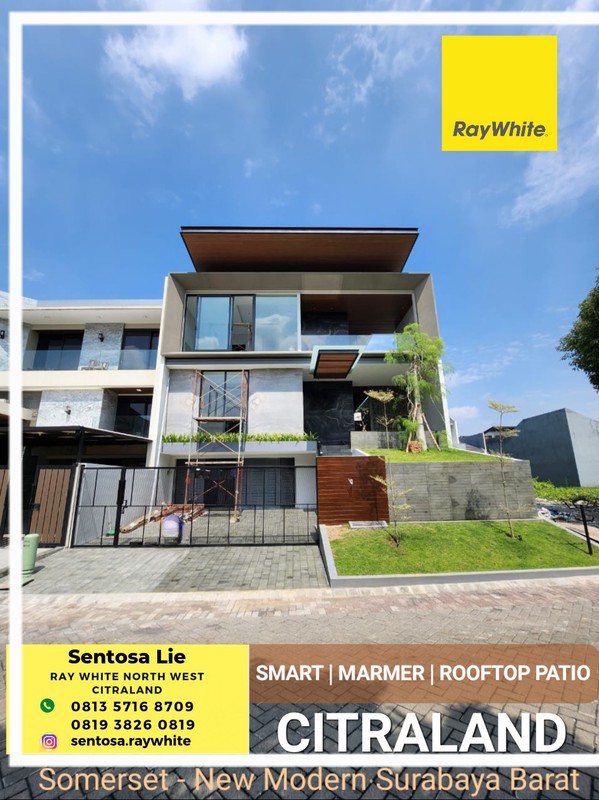 Dijual Rumah Baru Citraland Bukit Golf Mediterania - Somerset Dekat Uc, Pakuwon Indah, Graha Family, Pakuwon Mall