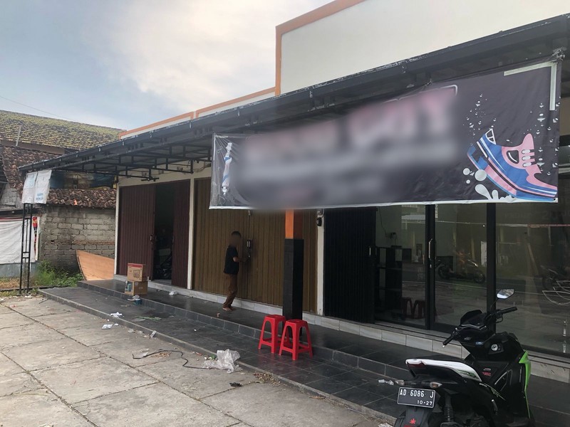 Tanah + Kios 3 Pintu Lokasi Tirtomartani Kasalan Sleman