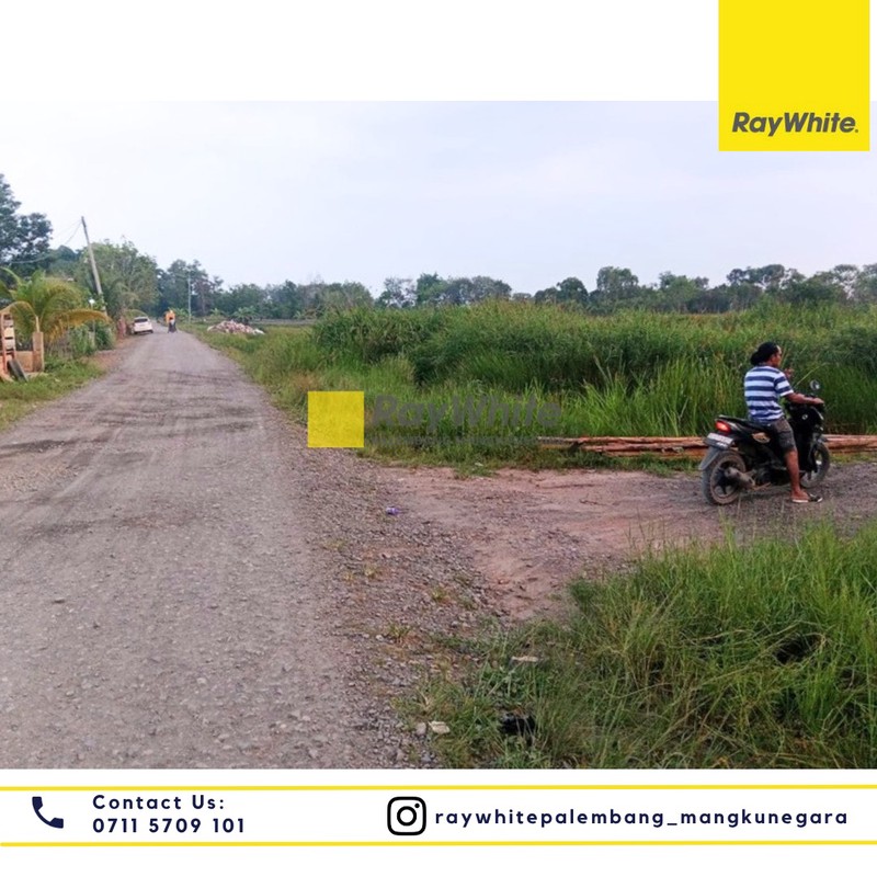 Dijual Tanah di Desa Soak Batok Kel. Bakung Kec. Indralaya Utara, Kab. Ogan Ilir