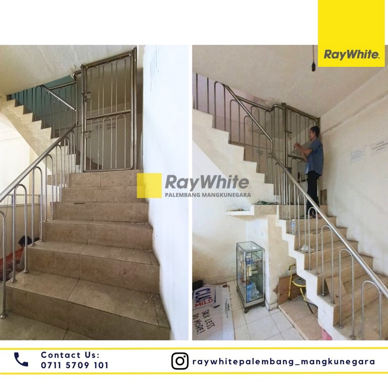 Disewakan 1 Unit Ruko di Jl. Kolonel Atmo Kel. 17 Ilir Kec. Ilir Tim. I, Kota Palembang