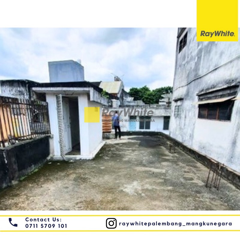 Disewakan 1 Unit Ruko di Jl. Kolonel Atmo Kel. 17 Ilir Kec. Ilir Tim. I, Kota Palembang