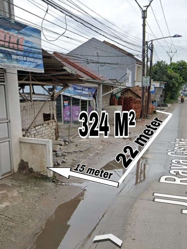 Dijual Rumah + Toko di JL. raya Cisoka - Jakarta Cikuya Solear