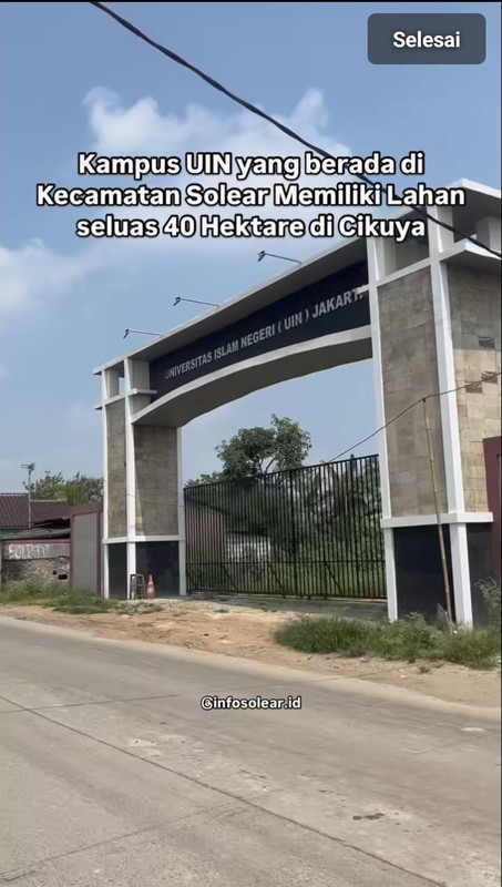 Dijual Rumah + Toko di JL. raya Cisoka - Jakarta Cikuya Solear