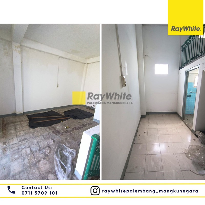 Disewakan 1 Unit Ruko di Jl. Kolonel Atmo Kel. 17 Ilir Kec. Ilir Tim. I, Kota Palembang