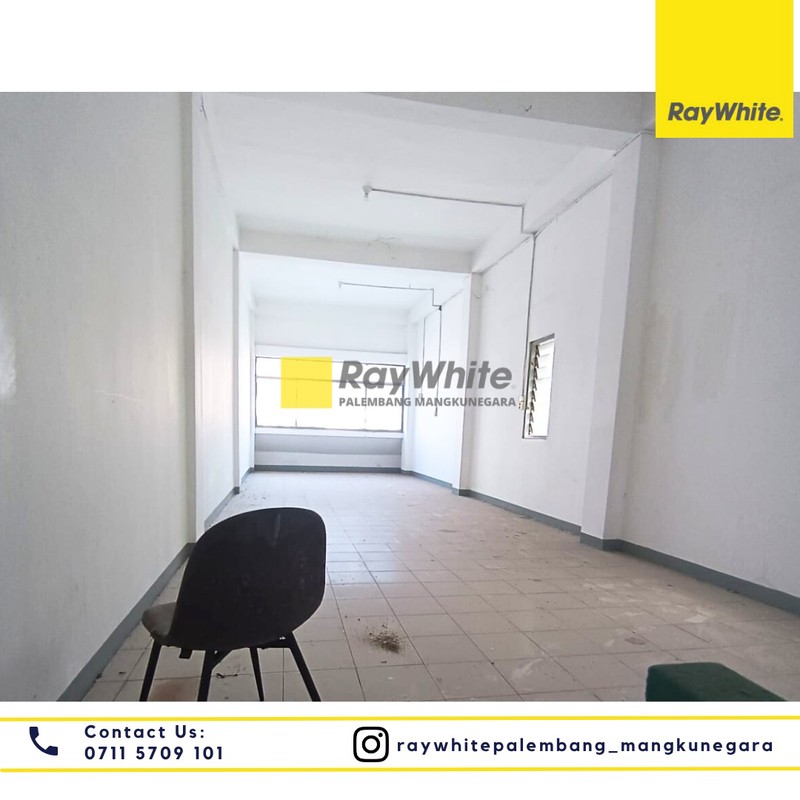 Disewakan 1 Unit Ruko di Jl. Kolonel Atmo Kel. 17 Ilir Kec. Ilir Tim. I, Kota Palembang