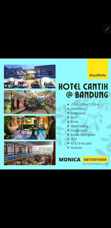 Villa 50 Kamar.. Jl Logam, Kujang Sari, Bandung, Luas T.1000m&#xb2;