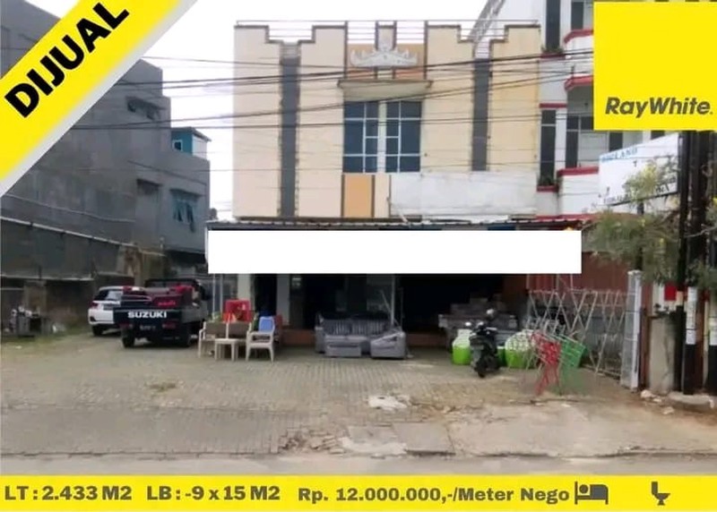 Dijual ruko 2,5 lantai
