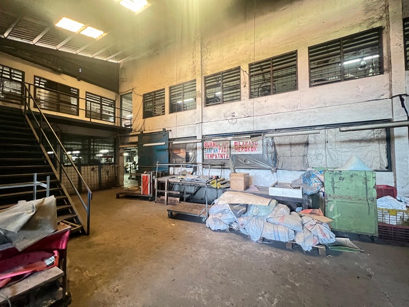 DIJUAL CEPAT Gudang Ex. Pabrik Jl. Raya Geluran Taman Sidoarjo 