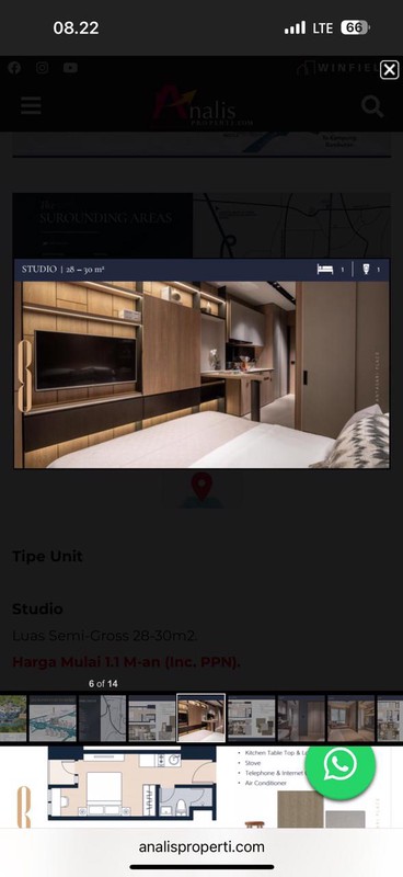 Dijual apartment Antasari Place