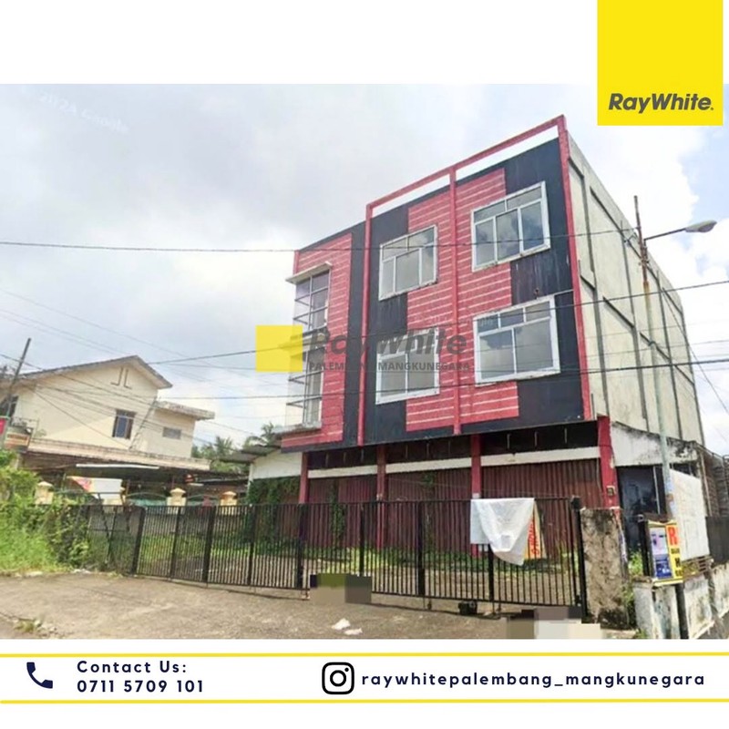 Dijual Cepat Ruko 2 Pintu di Jl Sapta Marga Kota Palembang