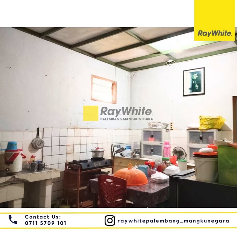 Dijual Cepat Rumah & Tanah di Jl segaran 9 Ilir Kota Palembang