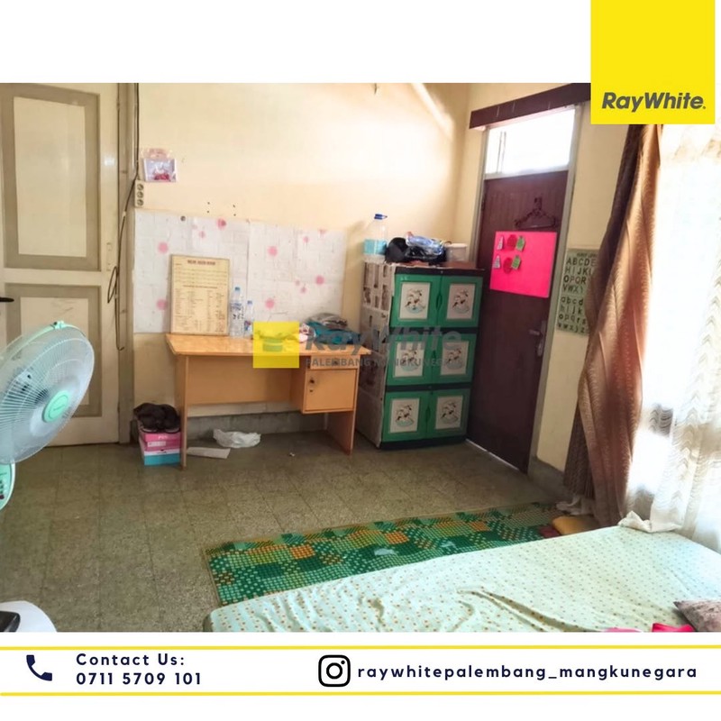 Dijual Cepat Rumah & Tanah di Jl segaran 9 Ilir Kota Palembang