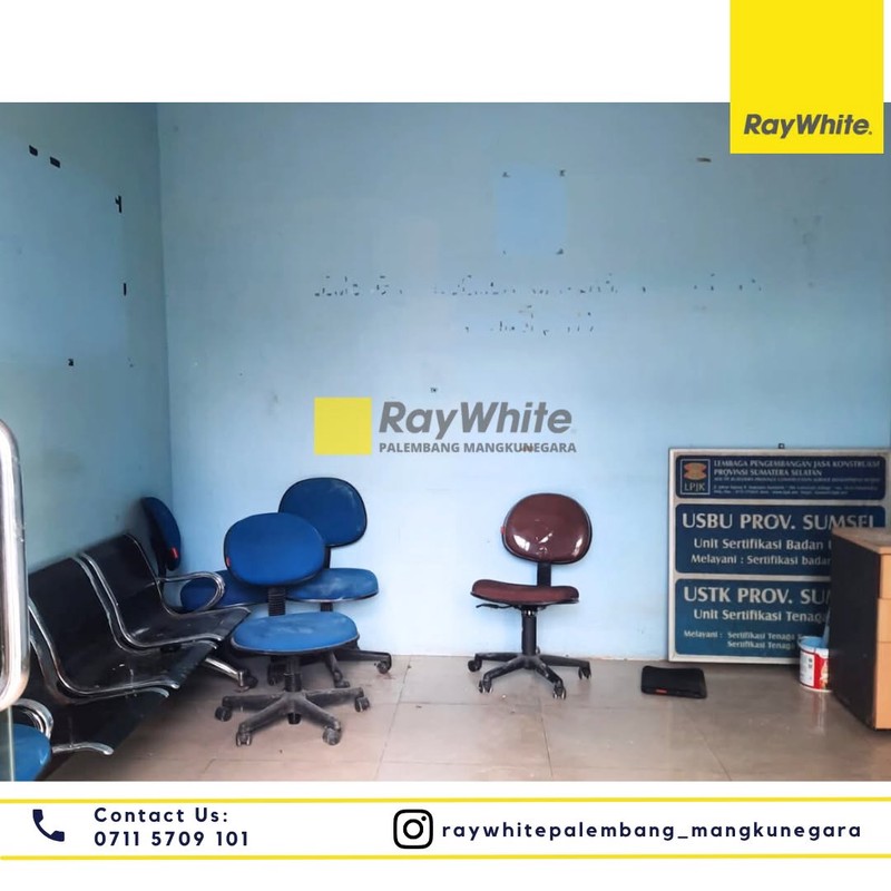 Disewakan Ruko 2 Pintu di Jl Jaksa Agung R Suprapto Kota Palembang