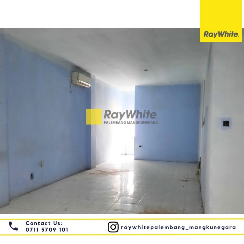 Disewakan Ruko 2 Pintu di Jl Jaksa Agung R Suprapto Kota Palembang