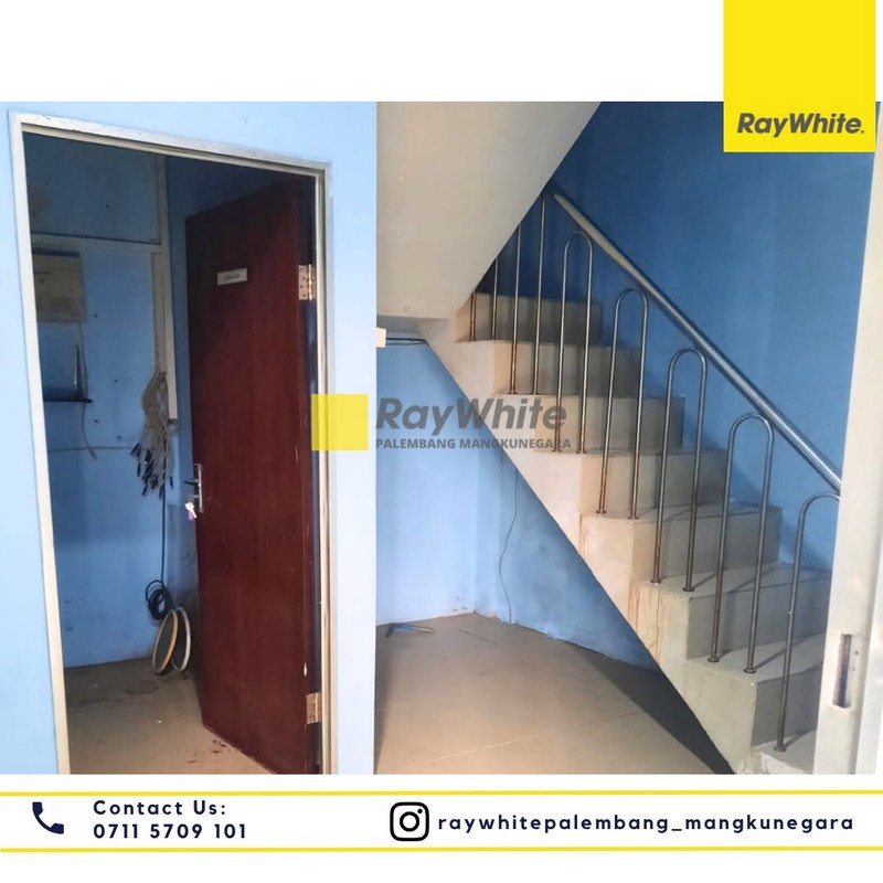 Disewakan Ruko 2 Pintu di Jl Jaksa Agung R Suprapto Kota Palembang