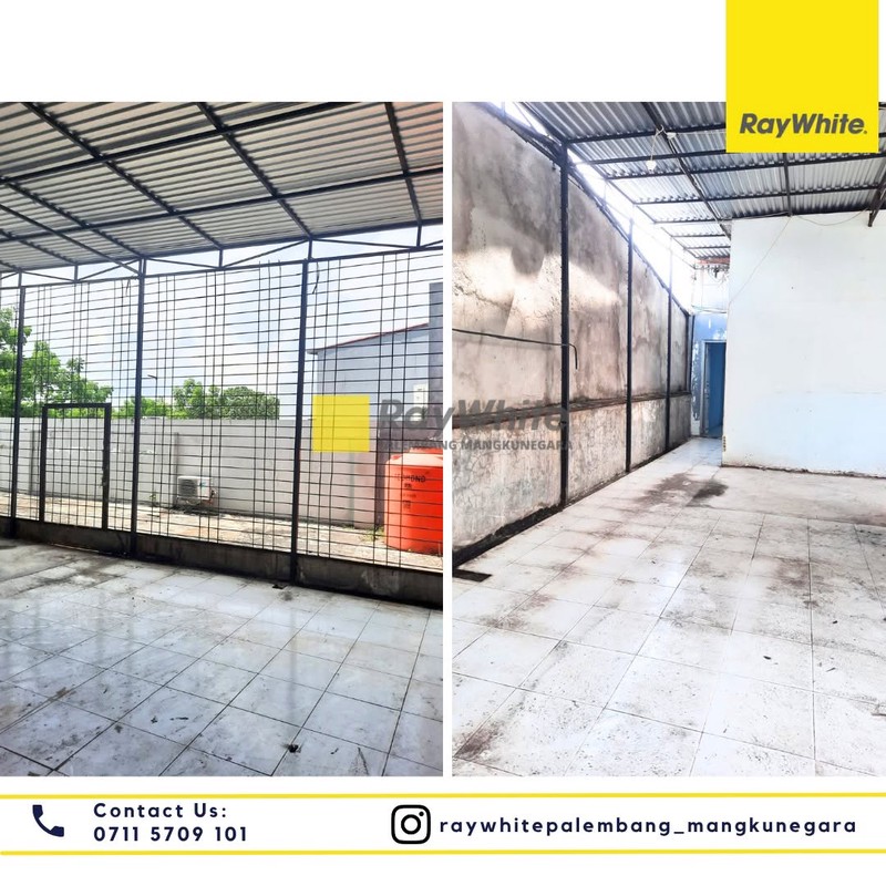 Disewakan Ruko 2 Pintu di Jl Jaksa Agung R Suprapto Kota Palembang