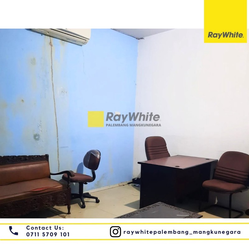 Disewakan Ruko 2 Pintu di Jl Jaksa Agung R Suprapto Kota Palembang