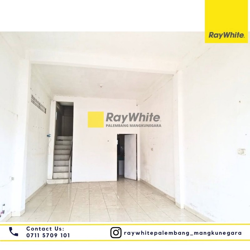 Disewakan Ruko 2 Pintu di Jl. Pangeran Sido Ing Lautan  Kota Palembang