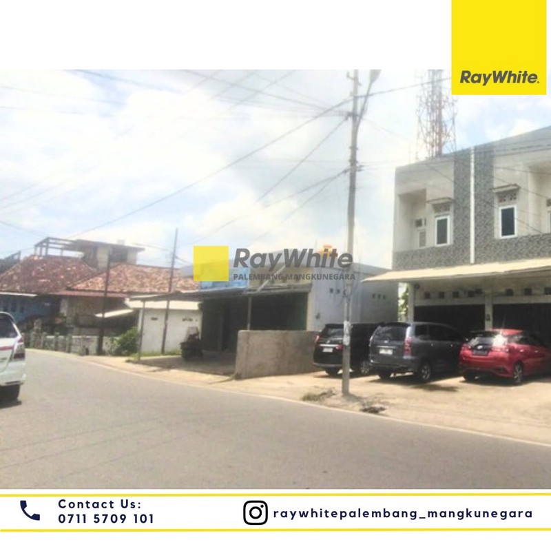 Disewakan Ruko 2 Pintu di Jl. Pangeran Sido Ing Lautan  Kota Palembang