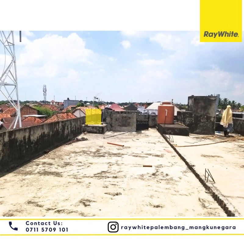 Disewakan Ruko 2 Pintu di Jl. Pangeran Sido Ing Lautan  Kota Palembang