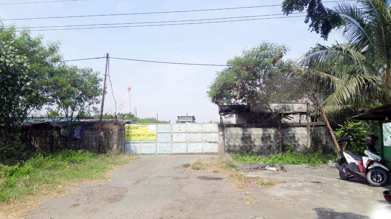 Tanah Industri/Ex. Gudang di Jl. Raya Tambak Langon, Area Padat Pergudangan, Luas tanah 10.870 m2